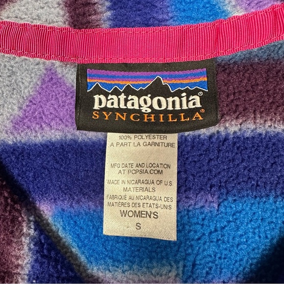 Women's Lightweight Synchilla® Snap-T® Pullover Patterned Size Small - Picture 4 of 6